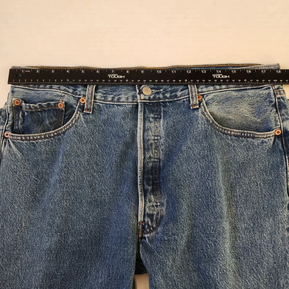 Vintage Y2K‎ Levis 501XX Mens Jeans 36x29.5 Original Fit Button Fly Denim 2001